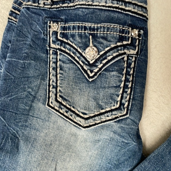 Miss Me Chloe Boot Denim Jeans Size 29 - Picture 5 of 11